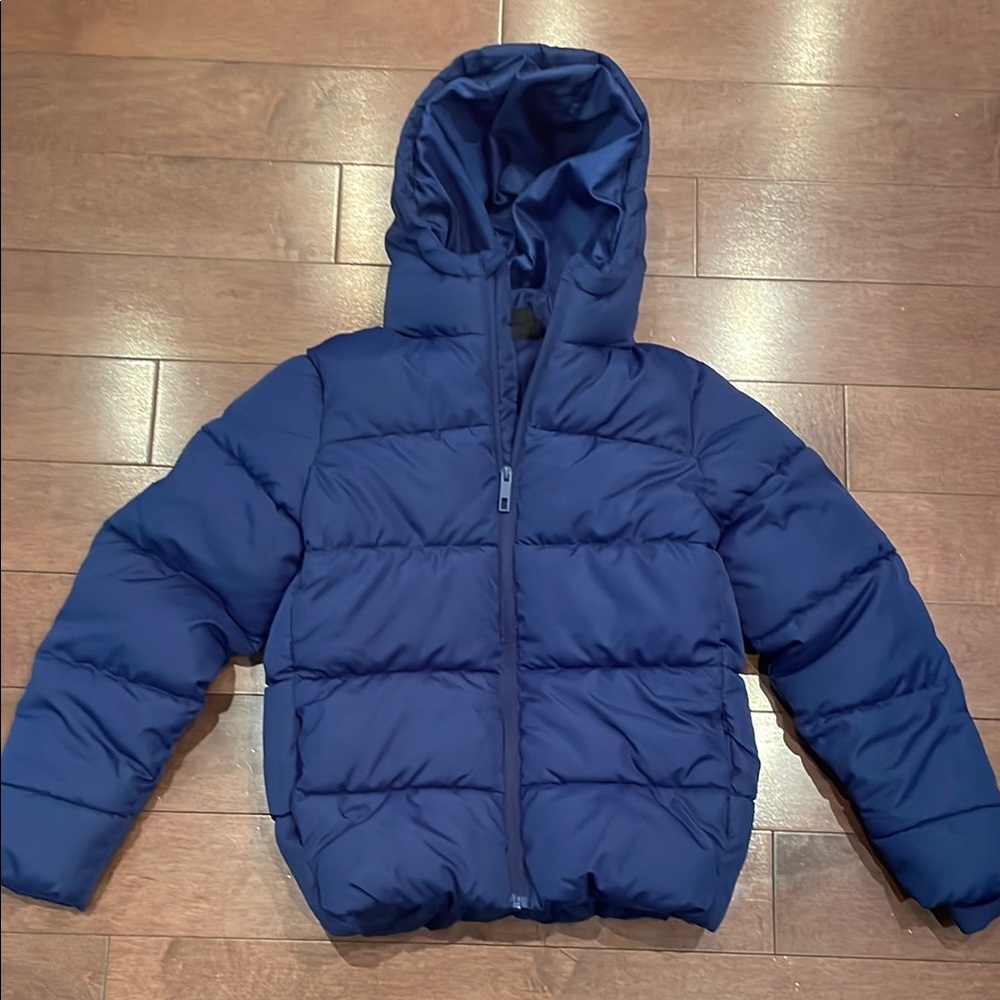 Kids Blue Puffer Jacket